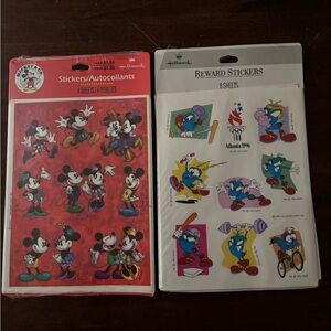 Vintage Hallmark lot of stickers